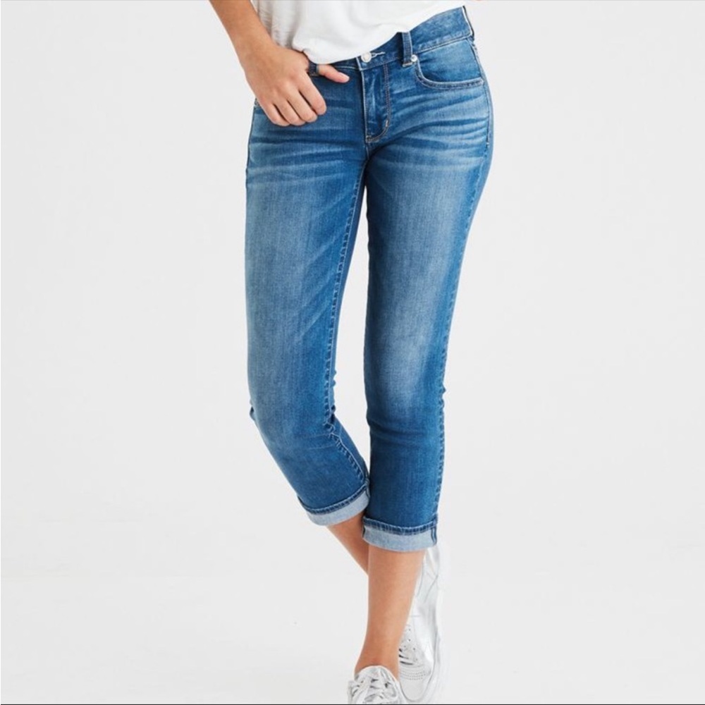 American Eagle Next Level Stretch Artist Crop Jeans Size 20